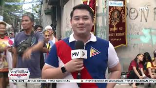 Sitwasyon sa Duque de Alba St. kasabay ng #Traslacion2025