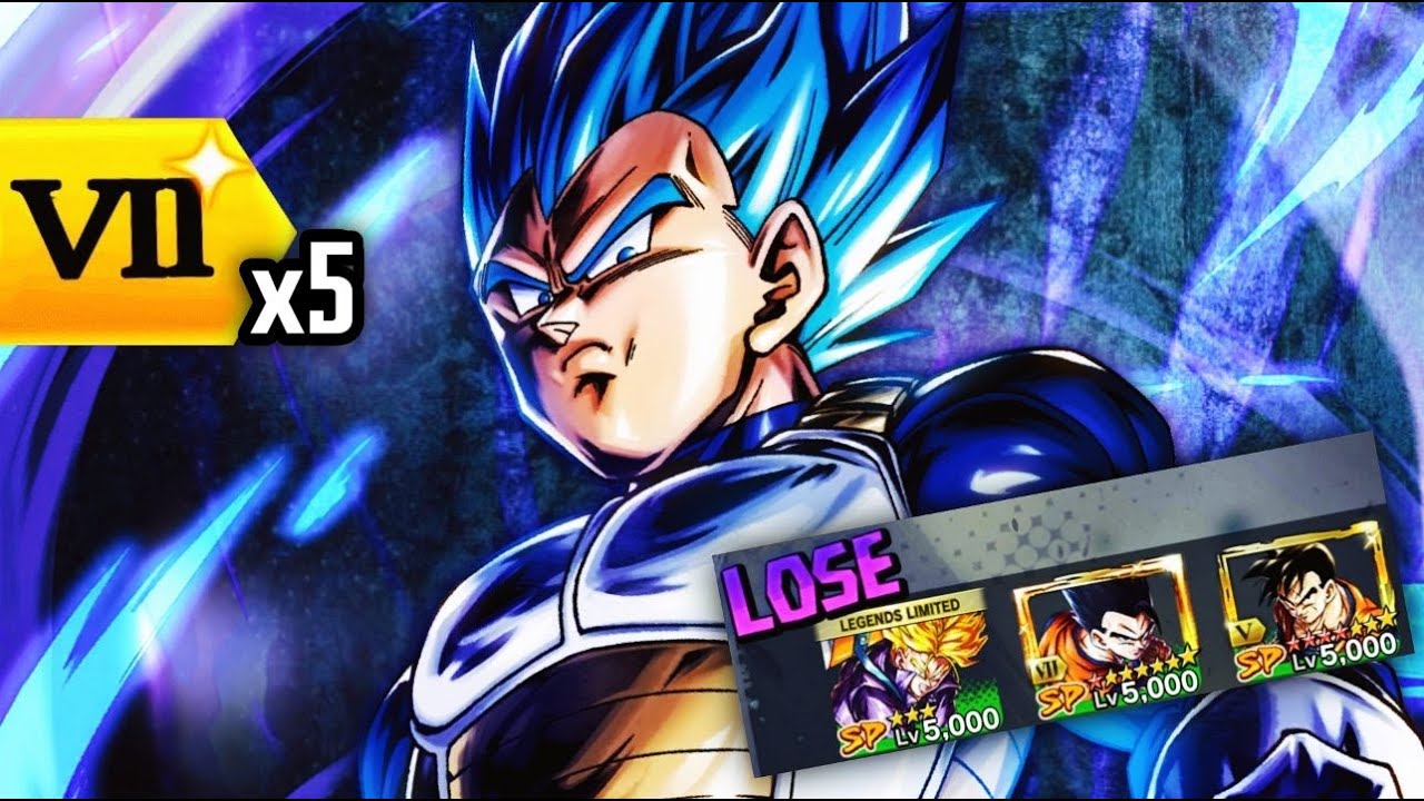 5x ZENKAI Buffed Transforming SSB Vegeta! Beating Mono GRN With Mono BLU? | Dragon Ball Legends PvP