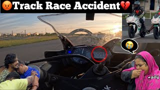 😡Over speed went wrong❌ Track Race Accident💔 |😭Amma stop crying | TTF |🥺Ajee is in pain |