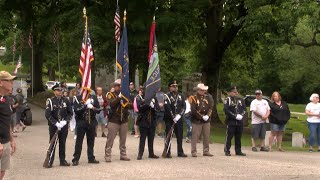 "...you should never, never forget." Memorial Day services held at Highland Lawn Cemetery