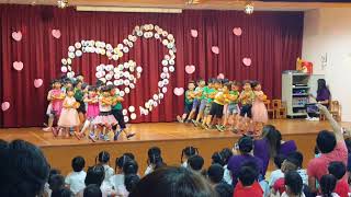 2018年芳田幼兒園母親節晚會，長頸鹿班舞蹈表演