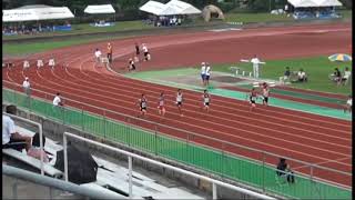 2010年　秋田県北高校新人　男子100ｍ準決勝1~3組