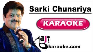 Sarki Chunariya Re Zara Zara | Video Karaoke Lyrics | Run, Udit Narayan, Baji Karaoke
