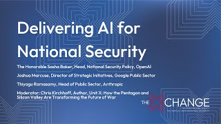 Delivering AI for National Security