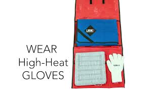 Using the LIBIK EHS Kit to Contain a Battery Fire