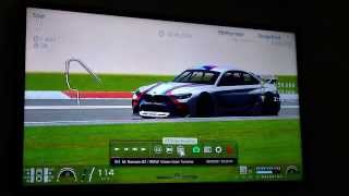 GT6 vision gt bmw with g27, little part of drive, Forget to save the entier