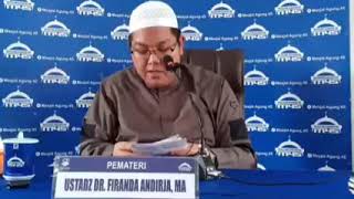 Sikap ulama yg membantah Syaikh Ali Hasan - Ust Firanda Hafizhohullahu