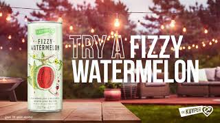 De Kuyper Fizzy’s – fruitige, frisse ready-to-drink cocktails, heerlijk voor in de tuin