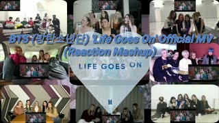 BTS 'Life Goes On' Official MV(Reaction Mashup)