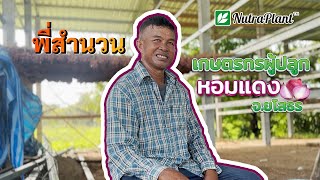 พี่สำนวน เกษตรผู้ปลูกหอมแดง จ.ยโสธร I Nutraplant