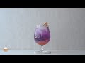 relaxing home cafe black goji berry grapefruit soda no butterfly pea flower 黑枸杞葡萄柚气泡水