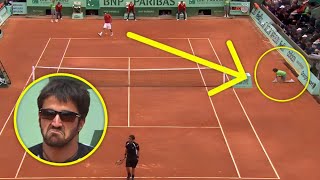 The Day Roger Federer Turned a Tennis Match into an Art Lesson (Even Ball Kids Had Fun!)