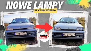 Wymiana lamp i kierunkowskazów z przodu - Cinquecento #7