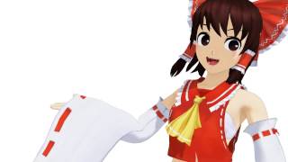 [Touhou MMD] Reimu does the Ni Hao Nyan Commercial