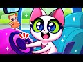 In the Car Super Moments || School Bus Song | Stories for Kids by Purr Purr