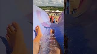 Free Fall WaterSlide at Aquacolors Waterpark, Croatia #shorts