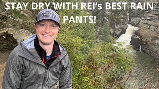 REI's BEST Rain Pants, the Element Series. An under appreciated piece of outdoor apparel, stay dry!