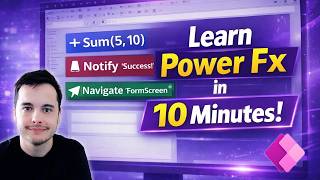 [2026] Power Apps Tutorial: Using Power Fx for Screens, Sum, Notify & Navigate
