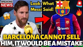 🚨OH MY GOD! MESSI HAS JUST SURPRISED THE BARCELONA FANS! NOBODY EXPECTED THIS! BARCELONA NEWS TODAY!