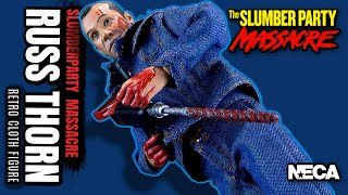 NECA The Slumberparty Massacre Retro Cloth Russ Thorn | Video Review ADULT COLLECTIBLE