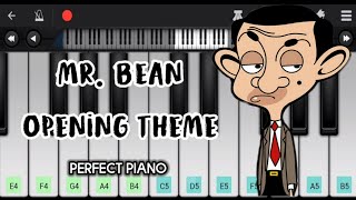 Mr. Bean Animated Opening Theme • Perfect Piano Cover • Tutorial • How to Play