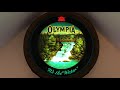 1982 olympia barrel head waterfall beer sign repairs