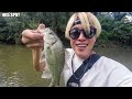 is it possible to catch bass in australian rivers we can see from the highway 3