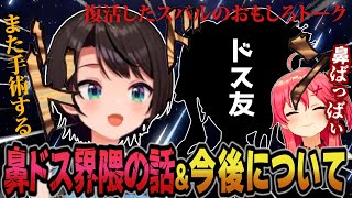 復活した大空スバルの鼻ドス界隈の話＆今後の配信について【ホロライブ切り抜き】