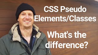 Pseudo Classes vs Pseudo Elements