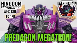 Transformers Kingdom Leader Megatron Review WFC-K10 (Retail Release), Larkin's Lair