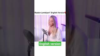 Raataan Lambiyan.  English version. English song. #short #trending #status #raataanlambiyan