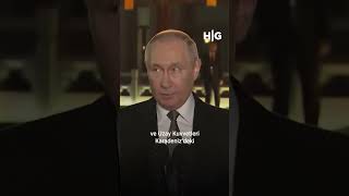Putin ABD'yi Böyle Uyardı: “Şimdi yapacağım açıklama bir tehdit değildir!” #shorts  #gündem #haber