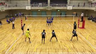 20161030 東亜大学vs福山平成大学 2セット目