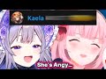 Biboo Called Kaela MANY TIMES During Collab with Calli until She Got Mad【Hololive】