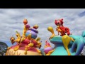 【4k】2016年02月21日 tdl ハピネス･イズ･ヒア（プラザ･シンデレラ城右側）