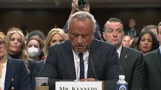 Robert F. Kennedy Jr. struggles to answer questions on Medicare and Medicaid at confirmation hearing