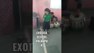 EXOTICA school palanpur. std-1 singing activity