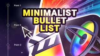 Apple Motion: Minimalist Animated Bullet List Tutorial: Step-by-Step Guide