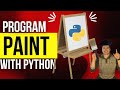 How to Code a Paint Program Using Python!