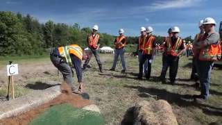 Staples and staple guns for Erosion Control Blankets