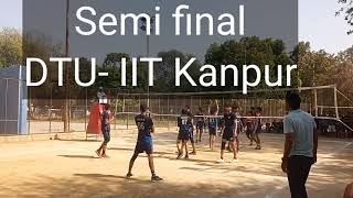 DTU vs IIT kanpur #udghosh #dtu2022 #iitkanpur #volleyball