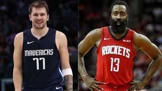 JAMES HARDEN VS LUKA DONCIC DUEL HIGHLIGHTS IN BUBBLE 2019-2020