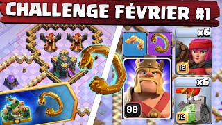 Réussir le Défi Couverte de Couleuvres | Clash of Clans