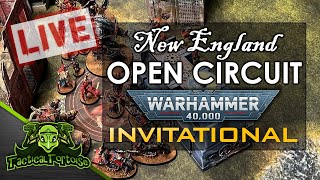 🔴NEO Circuit Invitational | 40k Regional Championship | Live Warhammer 40k Tournament Coverage