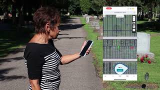 CIMS Cemetery Software - What is Burial Search? | Walk-to-grave navigation for cemeteries