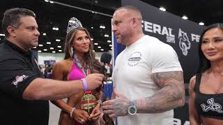 Angie Miranda and Ryan Bentson conquer the First NPC Fit Model Overall Title