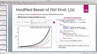Java for Scientific Computing: Modified Bessel Function of the First Kind