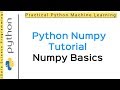 Python 3 Programming Tutorial | Numpy Basics -  Manipulating and Aggregating Numpy Arrays
