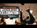 Week 14 vs. Dallas Cowboys | Locker Room Celebrations