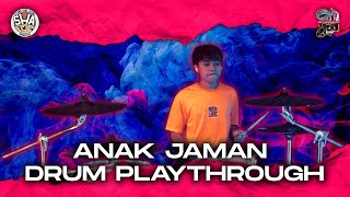 Stand Here Alone Anak Jaman ( Drum Playthrough )